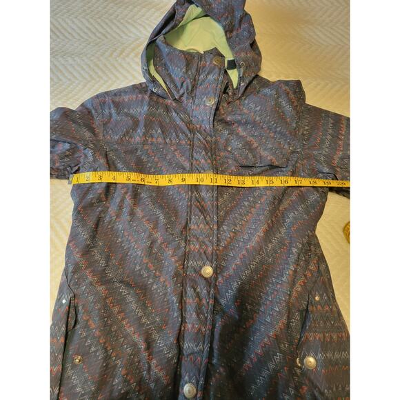 Columbia Women's Print Rain Snow Jacket Omni-Tech Breathable Waterproof Size M - Picture 6 of 9